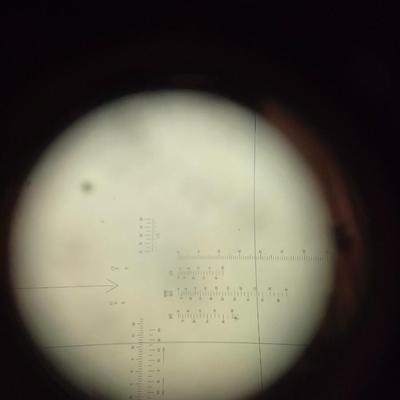 Optic sight for howitzer