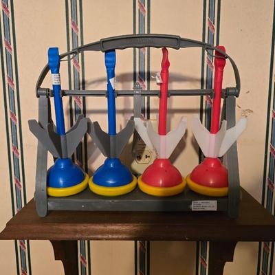 Gen Z safe lawn darts