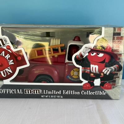 M&M Fire Truck Candy Dispenser