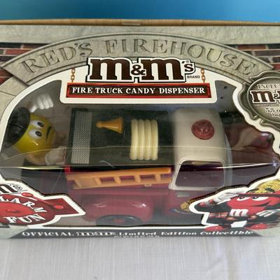 M&M Fire Truck Candy Dispenser