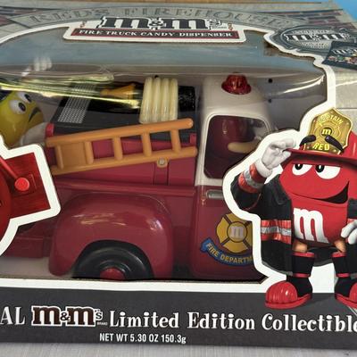 M&M Fire Truck Candy Dispenser