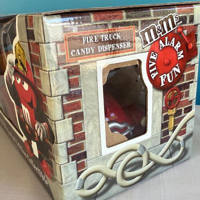 M&M Fire Truck Candy Dispenser