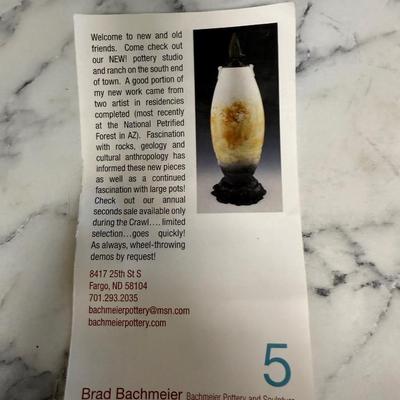 Brad Bachmeier Pottery