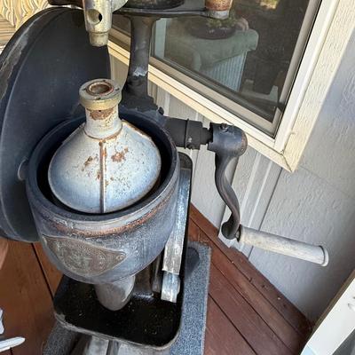 Antique DeLaval Cream Separator, likely 1930s