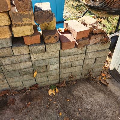 Lot of Bricks Pavers at Least 120