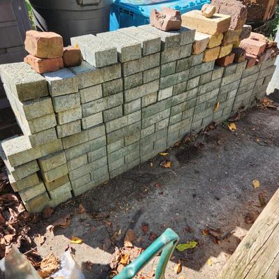 Lot of Bricks Pavers at Least 120