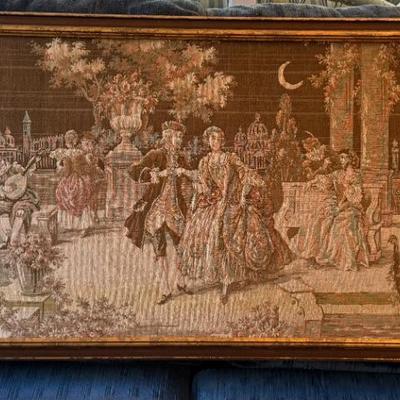 Vintage Belgian Tapestry
