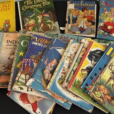 Large collection of kids vintage books