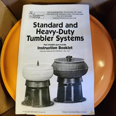 Eastwood Co. Vibratory Tumbler Metal Parts Cleaner box just opened