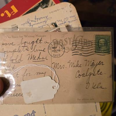 Large lot of post cards