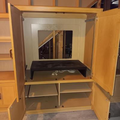 3 PIECE SHELVING UNIT