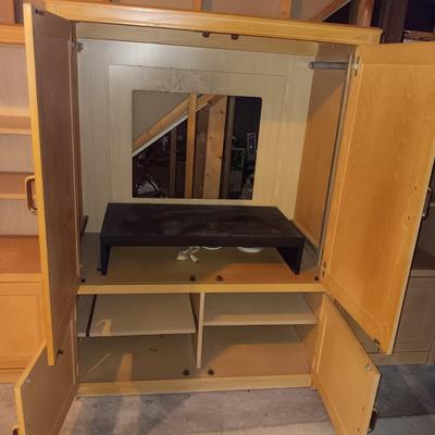 3 PIECE SHELVING UNIT