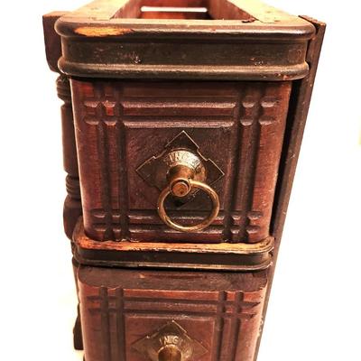 Lot #104 Pair of Singer (Marked) Sewing Machine Drawers