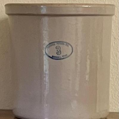 Marshall Pottery (Texas) 3 Gallon Stoneware Crock