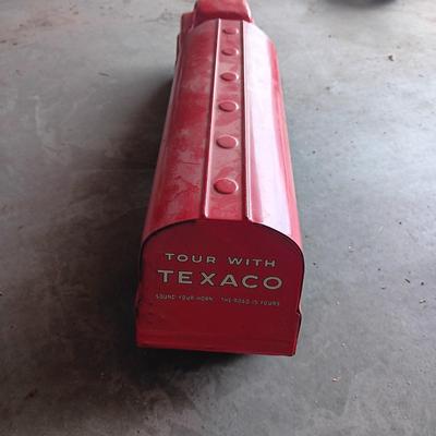VINTAGE BUDDY L 23" LONG TEXACO TANKER TRUCK TOY