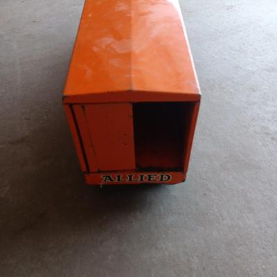 VINTAGE ALLIED VAN LINES 22" TWO PIECE TOY TRUCK