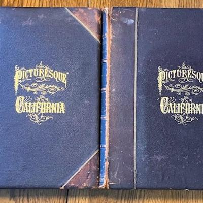 John Muir Pituresque California Volumes 1 & 2 1888