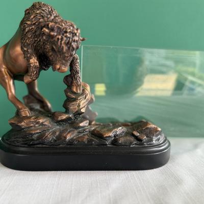 Copper Bison Photo Holder