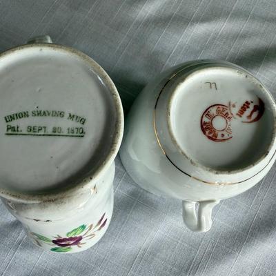 Shaving cup, Mustache drinking cup