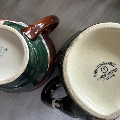 Hand painted Tuby mugs from Japan