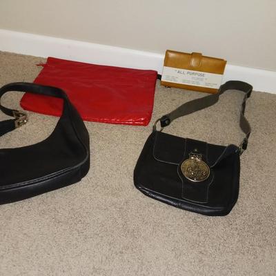 3 PURSES AND A WALLET