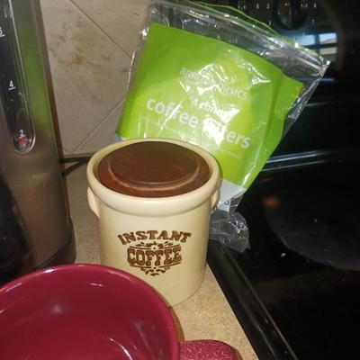 GEVALIA COFFEE MAKER, COFFEE BEAN GRINDER, & MORE