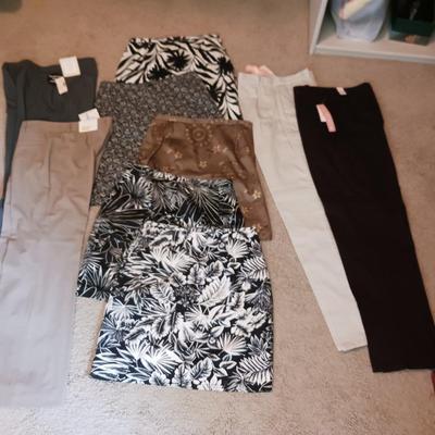 LADIES SLACKS AND SKIRTS (6-8)