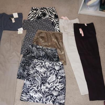 LADIES SLACKS AND SKIRTS (6-8)
