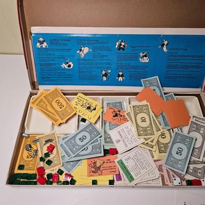 Sale Photo Thumbnail #394: Monopoly might be missing a couple tokens but both games are playably complete.

General disclaimer: this is a previously owned, antique/vintage/retro item. This means that the product may have imperfections or indication of previous wear. Photos taken ar