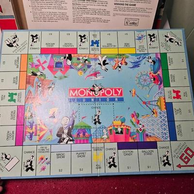 Sale Photo Thumbnail #395: Monopoly might be missing a couple tokens but both games are playably complete.

General disclaimer: this is a previously owned, antique/vintage/retro item. This means that the product may have imperfections or indication of previous wear. Photos taken ar