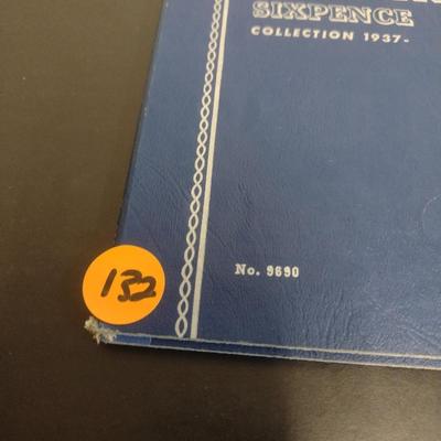 Great Britain Sixpence Collection Circulated Condition (#132)