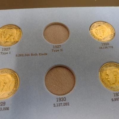 Great Britain Shilling Collection Pre-1936 Circulated Condition (#133)