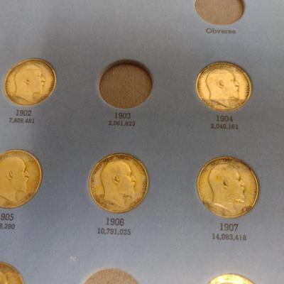 Great Britain Shilling Collection Pre-1936 Circulated Condition (#133)