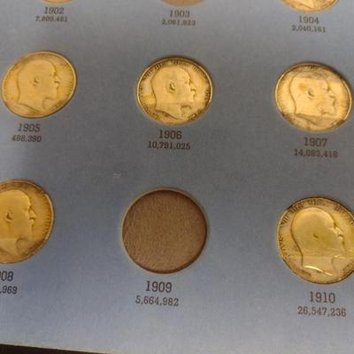 Great Britain Shilling Collection Pre-1936 Circulated Condition (#133)