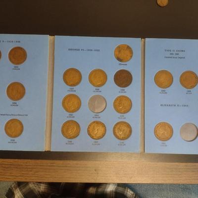 Great Britain Pennies Collection Pre-1930 Circulated Condition (#134)