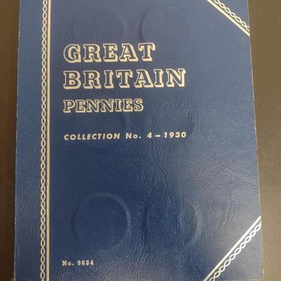 Great Britain Pennies Collection Pre-1930 Circulated Condition (#134)