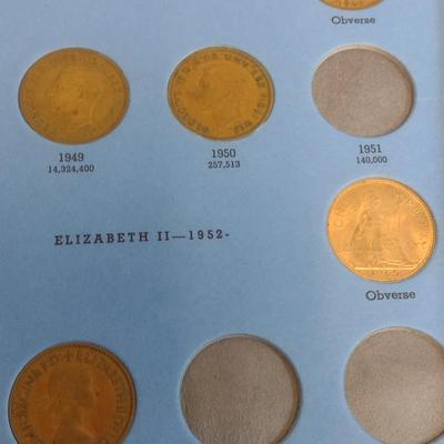 Great Britain Pennies Collection Pre-1930 Circulated Condition (#134)