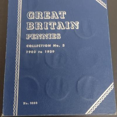 Great Britain Pennies Collection Pre-1929 Circulated Condition (#136)