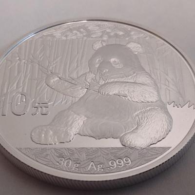 2017 Chinese 10 Yuan Silver 30gram Coin Uncirculated (#137)