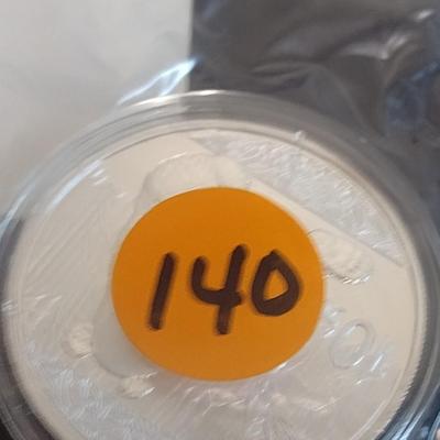 2017 Chinese 10 Yuan Silver 30gram Coin Uncirculated (#140)