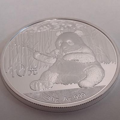 2017 Chinese 10 Yuan Silver 30gram Coin Uncirculated (#141)