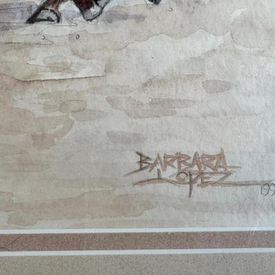 10 Artworks, Cowboy painting, Paper cut dancers, prints, photo