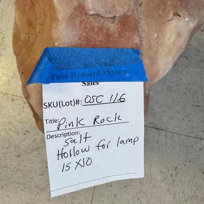 Himalayan faceted Pink Rock Salt lamp
