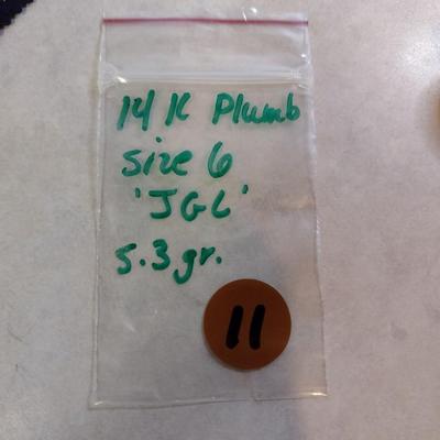 14K Yellow Gold Multi-Gemstone Designer Ring Size 6 Total Weight 5.3 grams (#11)