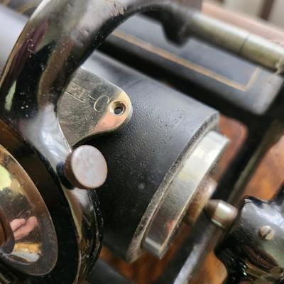 Antique Thomas Edison Home Phonograph w Cylinders Tested