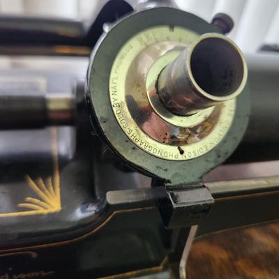 Antique Thomas Edison Home Phonograph w Cylinders Tested