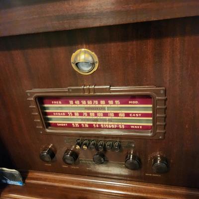 Vintage Radio Record Player