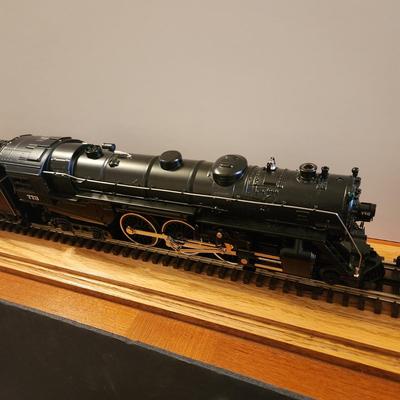 Rio Grande 8459 Rotary Snow Plow, NYC 4-6-4 Hudson Steam #773 New York Central Tender in Glass Show Case
