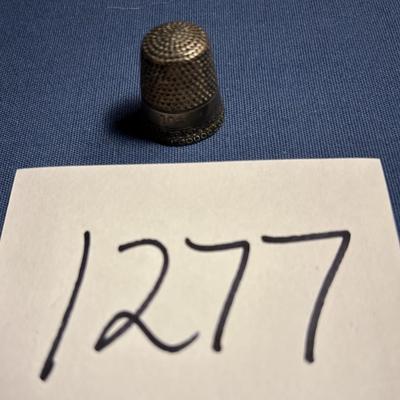 Sterling Silver Thimble