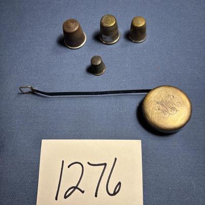 Thimble and Tape Measure